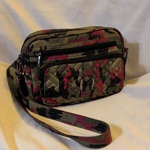 lug Carousel Camouflage Crossbody Bag